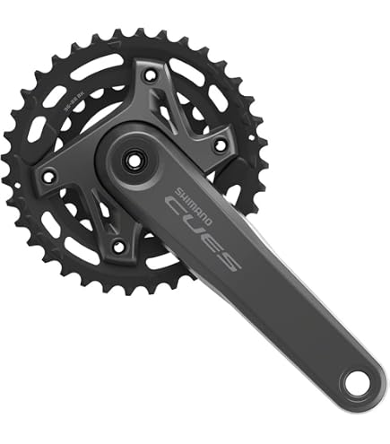 Amazon.com : SHIMANO CUES FC-U6000-2 Crankset - 170mm, 9/10/11